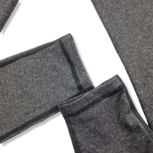 Queenieke & Athletic Running Tights Leggings Heathered Gray Size 4/6 - Picture 5 of 7